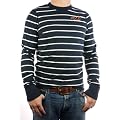 Hollister by Abercrombie&Fitch Longsleeve T-Shirt f�r Herren blau gestreift