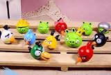 New Set of 12 PCs Iphone Game Angry Birds Green Pigs PVC Figures
