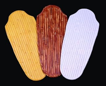 52 Indoor Ceiling Fan Blade Set Of 5 Finish White Bamboo Abs