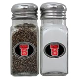 North Carolina State Wolfpack NCAA Logo Salt/Pepper Shaker Set