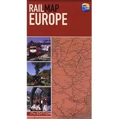 Rail Map of Europe (Thomas Cook Rail Map Europe)