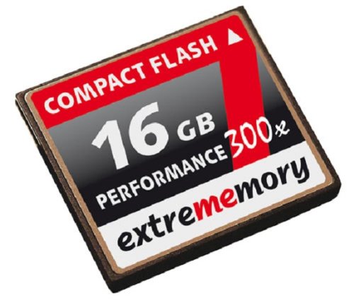 Extrememory Compact Flash Card  (CF) 16 GB Speicherkarte Preisvergleich