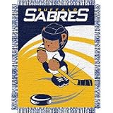 Buffalo Sabres Acrylic Triple Woven Jacquard Baby Blanket/Throw (36x46) - NHL Hockey