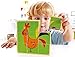 Hape Happy Puzzle - Farm Animals Block Puzzle Toy