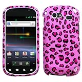 Pink Leopard Faceplate Hard Plastic Protector Snap-On Cover Case For Samsun ....