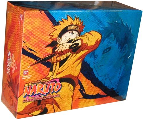 51DrAtxAZfL naruto collectible trading card game curse of the sand 1st edition booster box (24 packs)