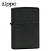 Zippo Black Crackle Lighter