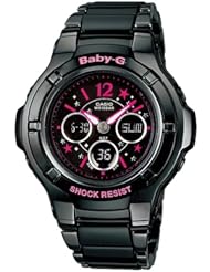 Baby-G World Time Chronograph Black Dial Womens watch #BGA121C-1B2