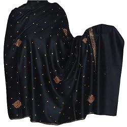 Kashmiri Shawls Embroidered Wool Accessory 80 x 40 inches