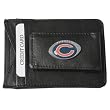 Chicago Bears Mens NFL Logo Genuine Leather Money Clip