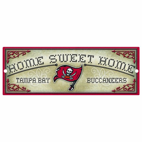 NFL Tampa Bay Buccaneers 6-by-17 Wood 