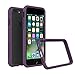 RhinoShield iPhone 8 Plus/iPhone 7 Plus Bumper Case [CrashGuard Shock Absorbent Slim Design Protective Cover [3.5 M / 11ft Drop Protection] Apple - Purple