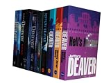 Jeffery deaver collection 9 Books set. (Hell's Kitchen, Bloody river blues, Shallow graves, twisted, speaking in tongues, the empty chair, a maiden's grave, Edge & the burning wire)