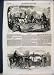 1856 EPSOM RACES WINNER HORSES DOGS CHILDREN OLD PRINT