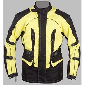 Hi-Vis Waterproof Motorcycle Textile Jacket