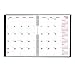 Brownline 2016 Coilpro 14-Month Planner, December 2015 to January 2017, Twin-Wire with Hard Black Cover, English, 11-Inch by 8-1/2-Inch (CB1262C.BLK-2016)