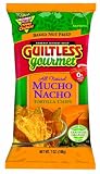 Guiltless Gourmet Mucho Nacho Organic Baked Tortilla Chips, 7-Ounce Bags (Pack of 12)