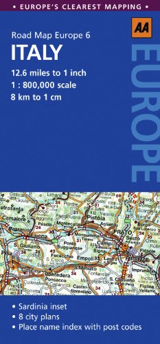 AA Italy (Road Map Europe)