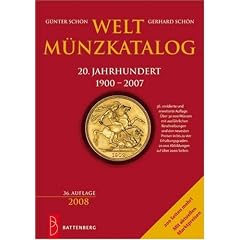 Weltm�nzkatalog 20. Jahrhundert 2008: 1900 - 2007