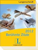 Produkt-Bild: Langenscheidt Sprachkalender Ber&uuml;hmte Zitate 2012