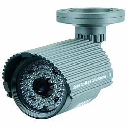 Clover Electronics HDC518 CCD Super High-Resolution Indoor/Outdoor Color Camera with Night Vision - Small (Dark Grey)