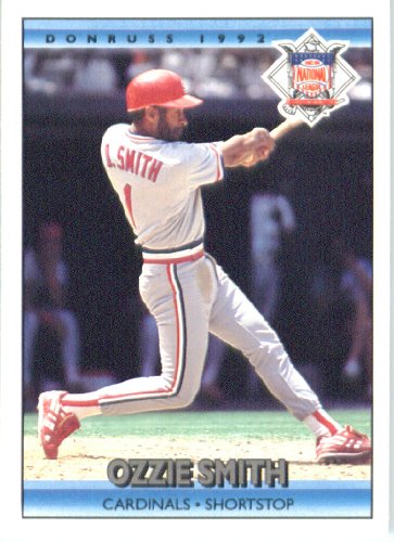 1992 Donruss # 423 Ozzie Smith St. Louis Cardinals Baseball Card