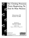 The Closing Process From Beginning To End in New Mexico