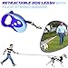 #1 Rated Retractable Dog Leash with Flexi Strong Ribbon, Heavy Duty Yet Light with Ergonomic Design and Great for Dog Walking.100% Satisfaction Guarantee (Blue)
