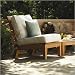 Monterey Sectional Armless Chair Fabric: Cocoa