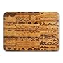 Proteak Teak Cutting Board Rectangle 20-by-14-by-2-1/2-Inch End Grain with Bowl Cut-Out