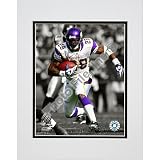 Photo File Minnesota Vikings Adrian Peterson Matted Photo