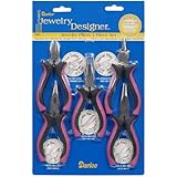 DARICE 1893-09 Jewelry Plier Set, Set of 5