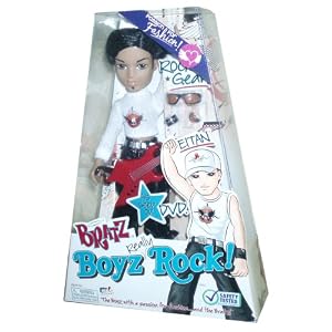 Bratz Passion For Fashion Boyz Rock Series 10 Inch Doll - EITAN with Guitar and Rockin'... by 