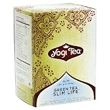 Yogi Tea Healing Formula, Green Tea Slim Life, Tea Bags, 16-Count Boxes (Pack of 6)