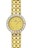 Euro Geneve 14K Gold Women's Watch with 2.1 Carat Diamonds EG47451