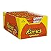 REESE'S Crunchy Peanut Butter Cups, Milk Chocolate Covered Peanut Butter Cup Candy with Peanuts, 1.5 Ounce Package (Pack of 24)