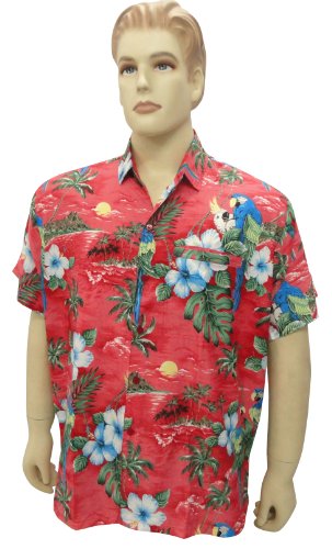 Hawaiian printed Aloha shirt for men XXL XMas Christmas Gift