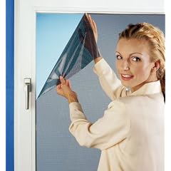 Wenko 807610500 Sonnenschutzfolie - f�r Fenster, Kunststoff perforiert, 61 x 200 cm, schwarz-transparent