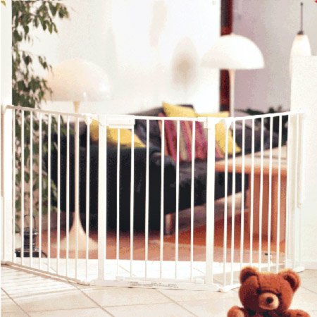 Babydan 3 Panel Flex/Configure Gate (Black)