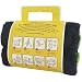 51Ds4xfOALL. AA75  Soggy Dog Towel, Large 4 Pocket Navy and Green