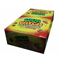 Cherry Sour Patch Kids, Soft and Chewy Candy-cherry , 2 Ounce Bags,(pack of 24)