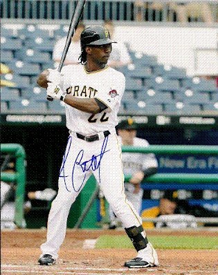 Autographed/Hand Signed 8x10 Photo Andrew Mccutchen - Pittsburgh Pirates