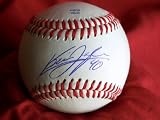 Kevin Jepsen Autographed ROLB Baseball, Los Angeles Angels of Anaheim, Team USA, Proof Photo of Kevin Signing for Us.