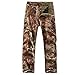 Hanxue Men's Camo Winter Pants Waterproof Warm Pants
