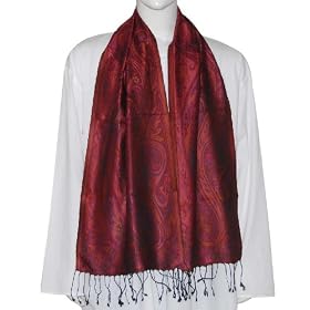 Clothing for Men - Neck Scarf Accessory Silk 12 x 60 inches
