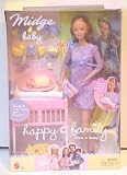 Barbie Midge&baby Happy Family