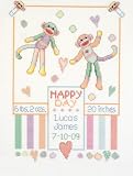 Baby Monkey Sampler Counted Cross Stitch Kit