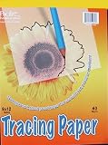 40 Sheets of Tracing Paper - 9 x 12