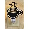COFFEE cup silhouette NIGHT LIGHT cappucino DECOR NEW