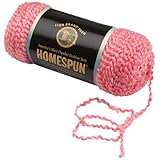 Lion Brand Yarn 790-392 Homespun Cotton Candy,  6-Ounce / 185 Yard , Heathered Solid Color